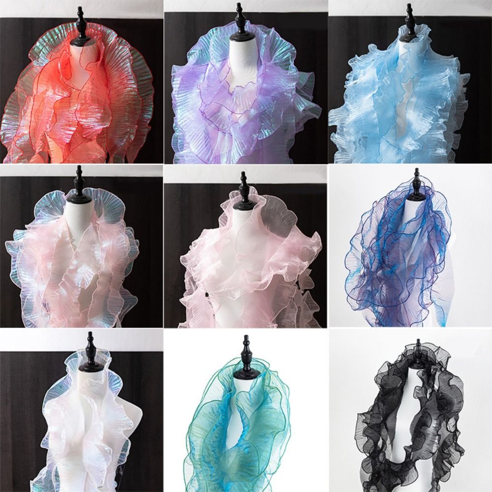 Sewing Tas - 1 Yard Pleated Lace Ribbon Mermaid