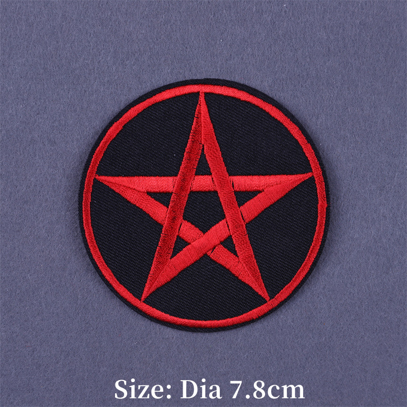 Punk Embroidered Iron on Patch - огляд і ціна Velcro Sew On