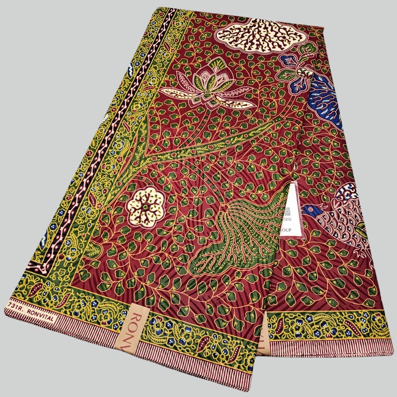 46Inch * 6Yards Green Leaves P - огляд і ціна Sewing Batik