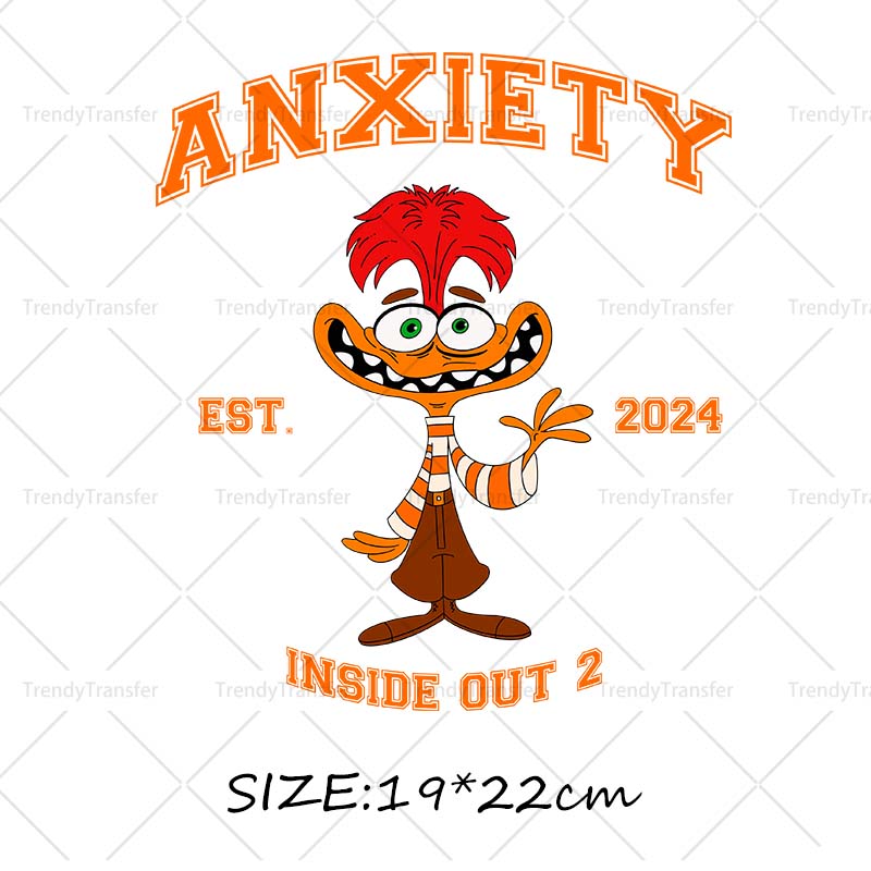 Inside Out Iron on Decals Heat - огляд і ціна Velcro Sew On