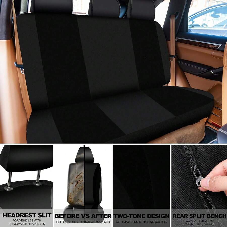 35-Piece Car Seat Cover Set Wi - огляд і ціна Shoulder Pad Set In