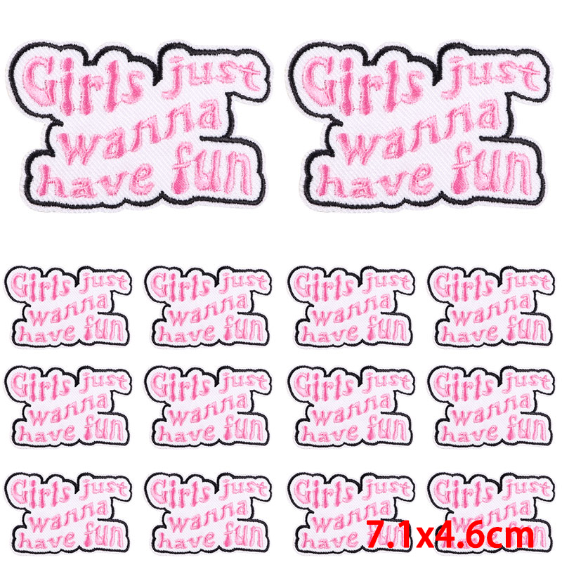 10 pcs/lot Wholesale Pink Seri - огляд і ціна Velcro Sew On